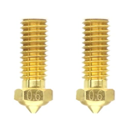 Qidi Tech Mjedena mlaznica za X-Smart 3/X-Plus 3/X-Max 3, set od 2 kom. Slike