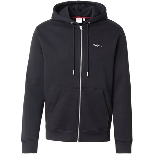 PepeJeans Gornji dio trenirke 'Griffin' crna / bijela Cene