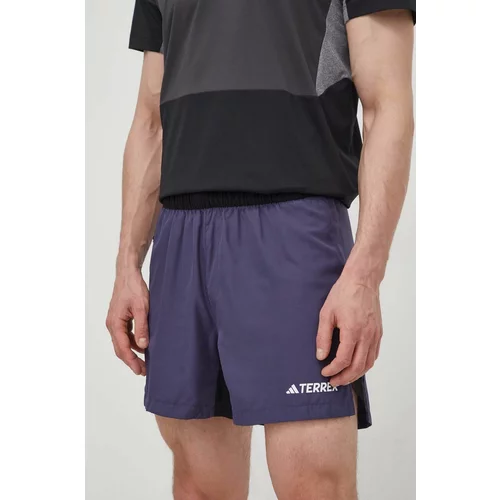 adidas Terrex Športne kratke hlače Multi moške, črna barva, IP4864