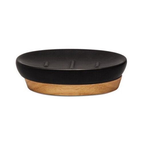 Dekordom posuda za sapun jupiter 12cm - black - hml ( 040475 ) Cene