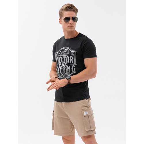 Ombre Men&amp;#039;s printed cotton t-shirt Slike