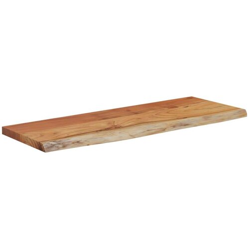 VidaXL Zidna polica 50x20x3,8 cm pravokutna bagremovo drvo živi rub Slike