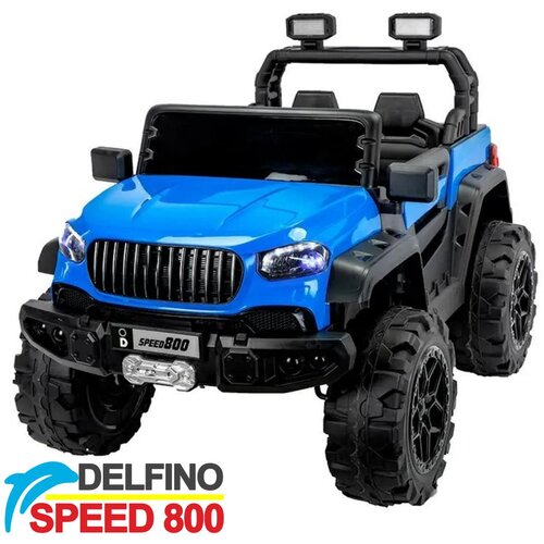  Dvosed Džip na akumulator Delfino SPEED 800 4x4 Plavi Cene