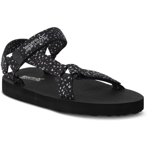 Regatta Sandali LdVendeavourSndle RWF811 Black White Polka Dot WKT