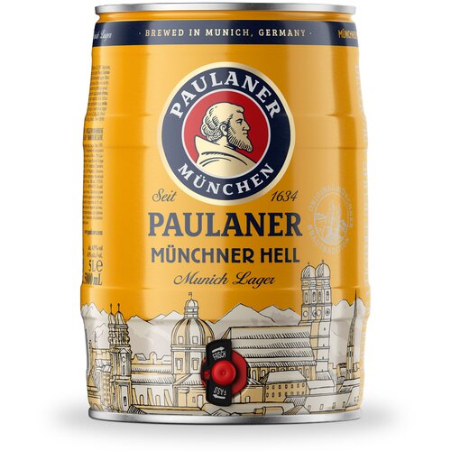 Paulaner Minhensko Pivo, Svetlo, 5l Slike