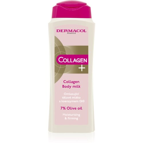 Dermacol Collagen + pomlađujuće mlijeko za tijelo za hidrataciju i zatezanje kože 400 ml Slike
