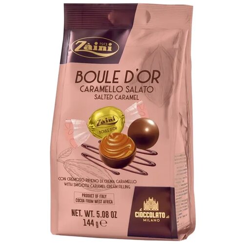 Zaini Praline Boule d'or salted caramel 144g Cene