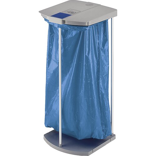 Hailo Komplet z držalom za vreče za smeti z 250 modrimi vrečami za surovine, ProfiLine MSS XXXL, 120 l, VxŠxG 1000 x 430 x 450 mm, stacionarno Cene
