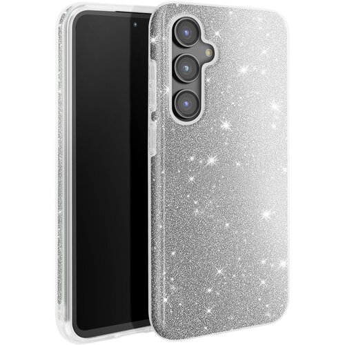 AVIZAR Ohišje z bleščicami za Samsung Galaxy S23 FE Odporen na udarce Glitter, Srebrna, (5000015955) Cene