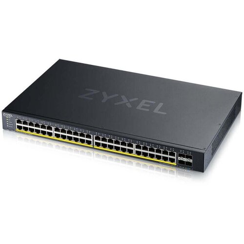 Zyxel STIKALO 48-PORT POE + 4x SFP XGS1935-52HP 4x10g SFP+ 375W PoE (XGS1935-52HP-EU0101F), (5000093271) Cene