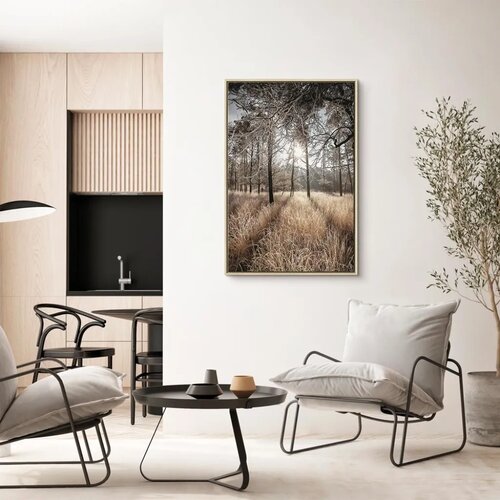  Slika - Straight Into Love (1 Part) Vertical 60x90 U prirodnom drvenom okviru Cijene