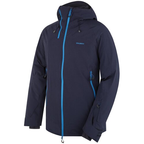 Husky Men&amp;#039;s ski jacket Gambola M black blue Slike