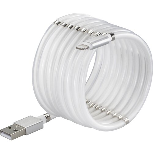 Renkforce USB kabel USB 2.0 USB-C&reg; vtič\, Apple Lightning vtič 2.00 m bela TO-6897015, (20417108) Cene