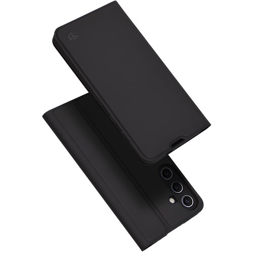 Techsuit Magskin ekolo&scaron;ka kožna flip za&scaron;tita za Samsung Galaxy S24 Plus - Crna Cijene