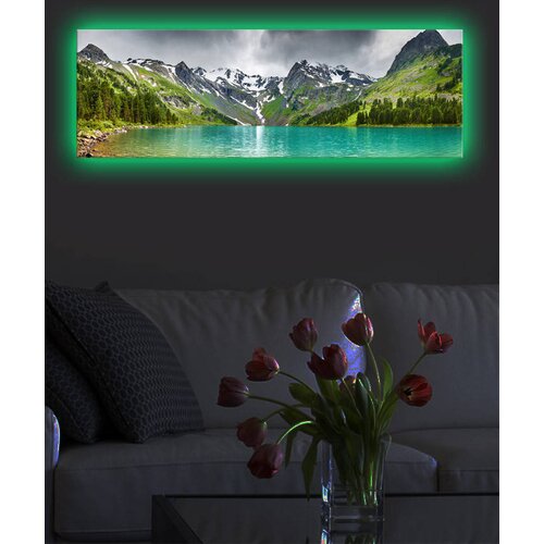 Opviq slika na platnu sa LED osvetljenjem 30x90cm Cene