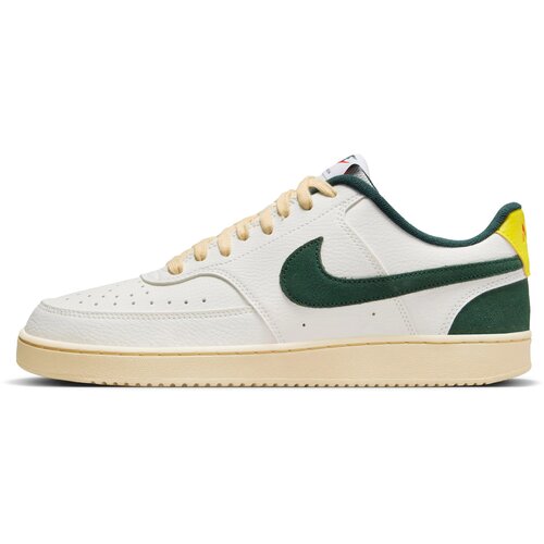 Nike Niske tenisice 'Court Vision' žuta / tamno zelena / bijela Cijene