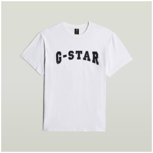 G-star Raw D26840 C336 FELT LOGO R T Bijela Slike