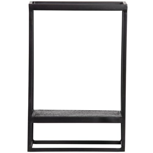 WOOOD Črna kovinska stenska polica 40x60 cm Febe - WOOOD Slike