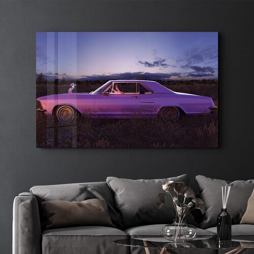 WALLXPERT Dekorativna slika od kaljenog stakla SPR-1025 - 35 x 55 cm u vi&scaron;e boja Cene