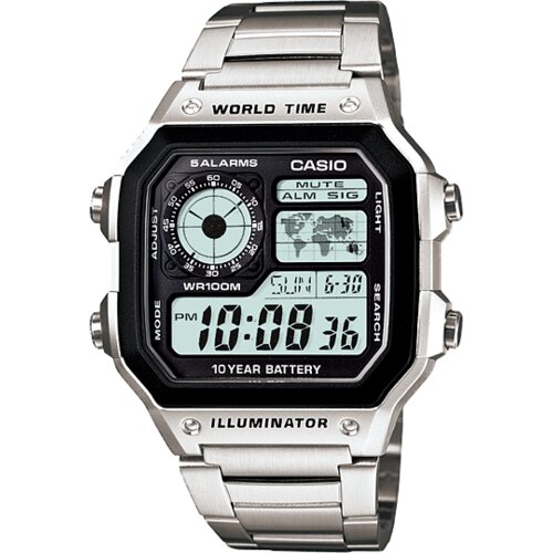 Casio mo&amp;scaron;ka ročna ura AE-1200WHD-1AVEF Slike