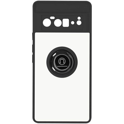 AVIZAR Ovitek za Google Pixel 6 Pro, odporen proti udarcem, z držalom za prstan in zadimljenim trdim hrbtom - crn, (20632705) Cene