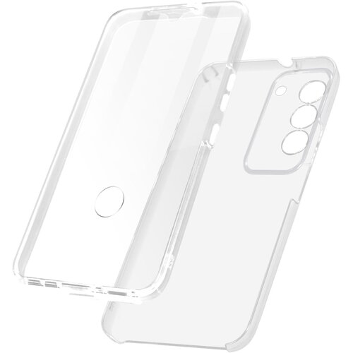 AVIZAR Celotno ohišje za Samsung Galaxy S23, hibridno, odporno na udarce - prozorno, (20650302) Cene