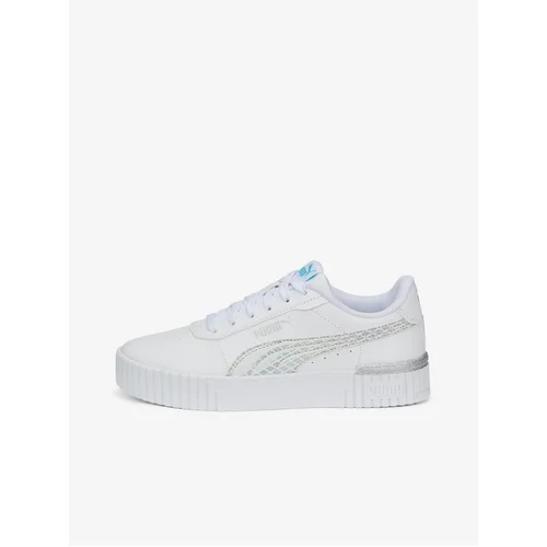 Puma White girls' sneakers Carina 2.0 Mermaid - Women's