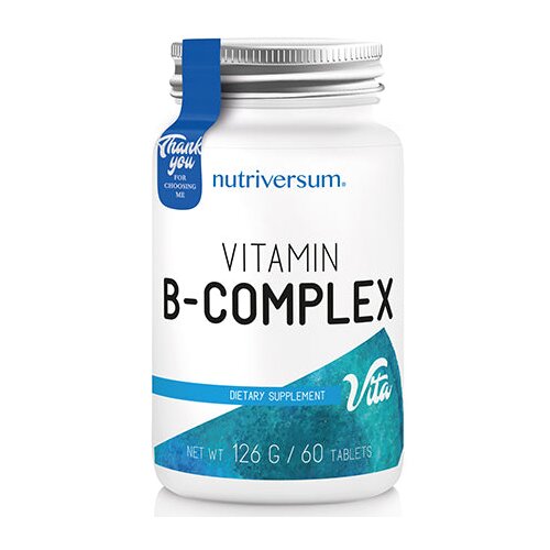 NUTRIVERSUM vitamin b complex, 60 tableta – podrška za imunitet i energiju Cene