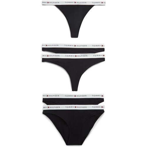 Tommy Hilfiger Spodnje hlače 5 Pack Multi Shape Bottom Črna Slike