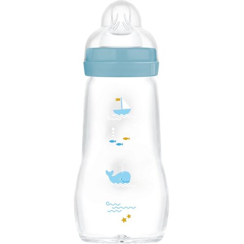 Mam steklenička steklena Feel good 260ml sort Slike