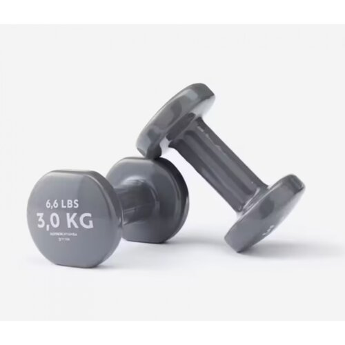  Sive bučice za fitnes dvostruko pakovanje od 3 kg Cene