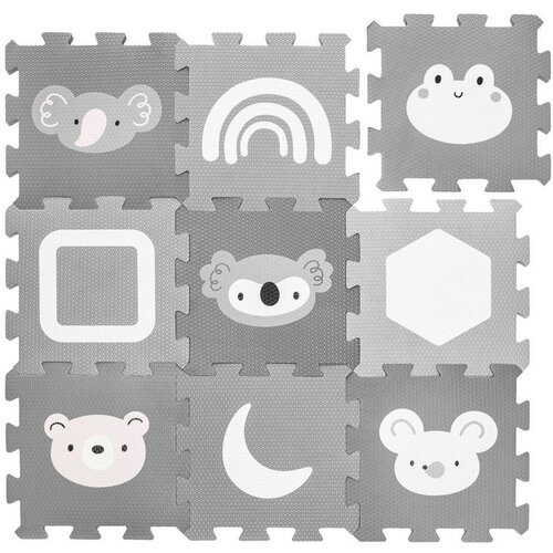 Zopa puzzle podloga od pjene 30 &amp;times; 30 cm (9 kom) Wild Life Slike