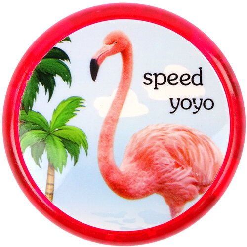  Arkadna igra Yoyo - flamingo - roza Slike
