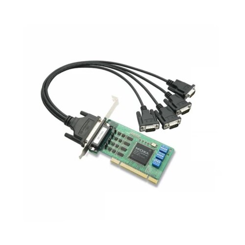 Moxa CP-114UL-DB9M 4-portna RS-232/422/485 low profile universal pci serijska kartica sa DB9(m) kablom Cene