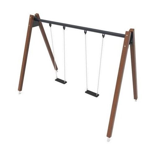 Ljuljačka s 2 sjedala - drveni profi set Cene