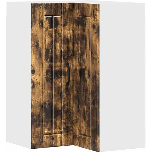  Zidni kutni ormar Lucca Dimljeni hrast 57 x 57 x 80 cm Slike