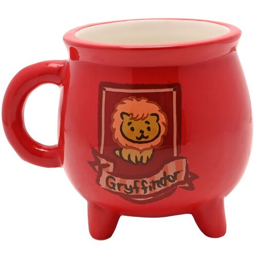 HARRY POTTER &amp;Scaron;alica u obliku kotlića - Gryffindor, 450 ml Slike