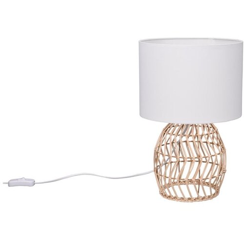 Tri O Bijela/u prirodnoj boji stolna lampa (visina 38 cm) Rike &amp;ndash; Slike