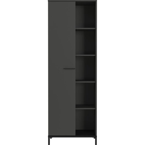 Germania Antracitno siva biblioteka 64x190x34 cm Rovigo – Cijene