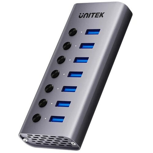 Unitek USB-A 3.0 5 Gbps hub with 7-in-1 switch H1314A01-EU Slike