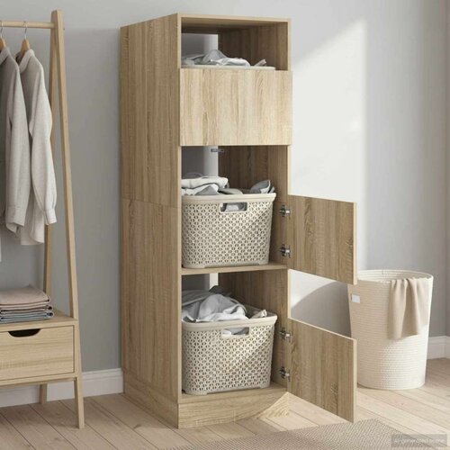  Ormar za pranje rublja s pohranom Sonoma 50 x 68 x 162 cm - sonoma hrast 162 cm Cene