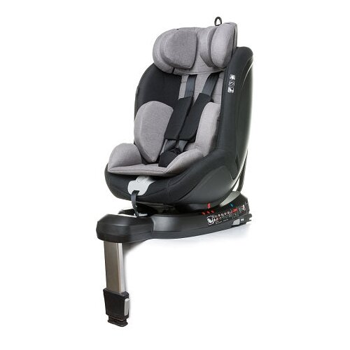 4Baby autosjedalica i-size: 40-105 cm (0-18kg) nano-fix grey Slike