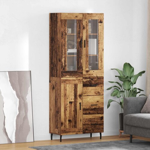  Highboard 2 kom. Staro drvo 69,5 x 34 x 180 cm Cene