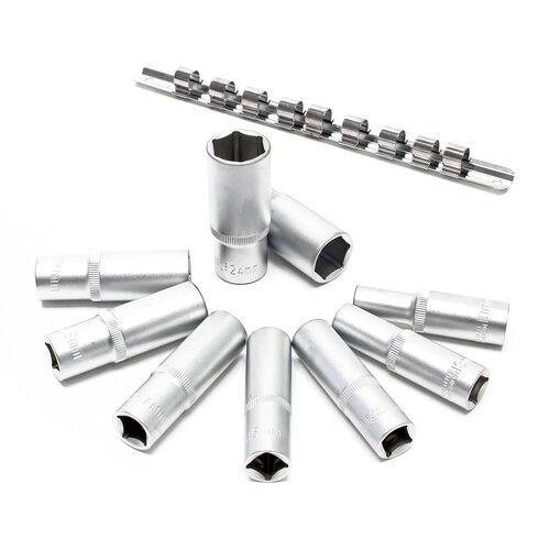  Delni set 6-kotnih nasadnih ključev 10-24 mm 1/2&amp;quot; Slike