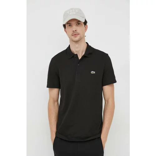 Lacoste Polo majica za muškarce, boja: crna, bez uzorka