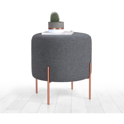 Balcab Home Temno siv tabure Copper – Cene