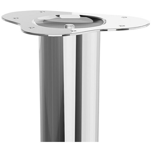 WALTECO Noga za pohi&amp;scaron;tvo (Do x &amp;Scaron; x V: 6 x 6 x 70 cm, &amp;Oslash; x V: 6 x 70 cm, Nosilnost izdelka: 75 kg, Jeklo, Srebrna) Slike