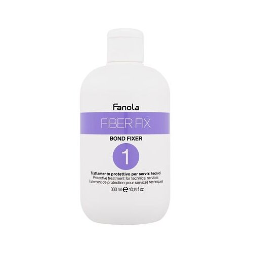 Fanola Fiber Fix Bond Fixer N.1 Protective Treatment obnavljajuća njega za obojenu i posvijetljenu kosu 300 ml Slike