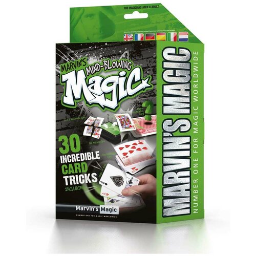 MARVINS MAGIC set za mađioničare 30 trikova sa kartama Slike