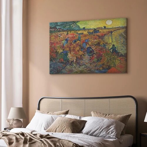  Slika - Vincent van Gogh &ndash; The Red Vineyard 120x80 Akustična Cijene